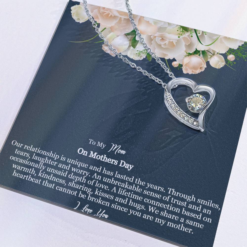 To Mom - An Unbreakable Bond Necklace