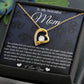 Mom - A Blessing - Forever Love Necklace